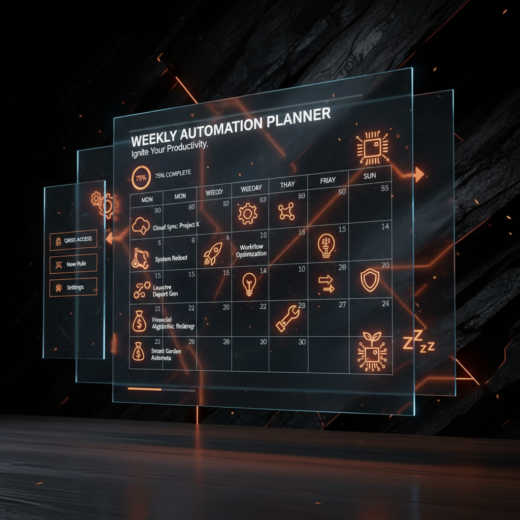 Weekly Automation Plan